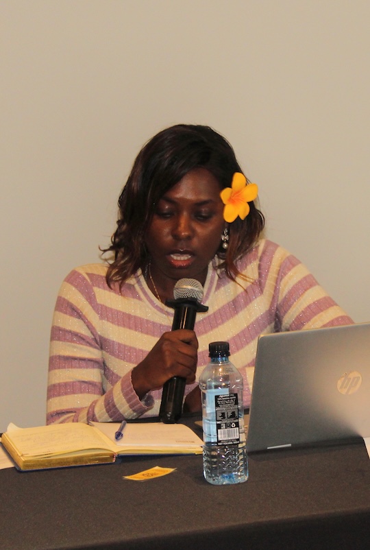 Winnie Kinoti, a climate justice expert at the Crown Trust says that Africa lacks reliable data on climate change and carbon credits. Photo / Sharon Kiburi